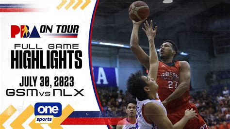 Brgy. Ginebra vs. NLEX highlights .